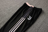 Conjunto Juventus 21/22 Rosa e Preto - Adidas - Com Ziper - Vilas Store