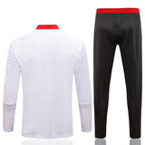 Conjunto Flamengo 21/22 Branca - Adidas - Com Ziper - Vilas Store