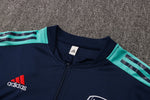 Conjunto Arsenal 21/22 Azul Escuro - Adidas - Com Ziper - Vilas Store