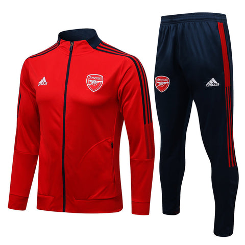 Conjunto Arsenal 21/22 Vermelha - Adidas - Com Fecho - Vilas Store