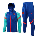 Conjunto Barcelona 21/22 Azul - Nike - Com Capuz - Vilas Store