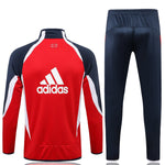 Conjunto Bayern de Munique 21/22 Vermelha e Azul - Adidas - Com Fecho - Vilas Store