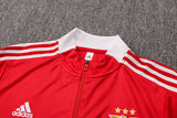 Conjunto Benfica 21/22 Vermelha - Adidas - Com Fecho - Vilas Store