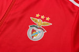 Conjunto Benfica 21/22 Vermelha - Adidas - Com Fecho - Vilas Store