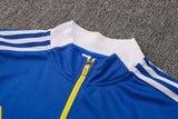 Conjunto Boca Juniors 21/22 Azul - Adidas - Com Fecho - Vilas Store