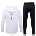 Conjunto Manchester City 21/22 Branco - Puma - Com Capuz - Vilas Store