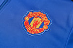 Conjunto Manchester United 21/22 Azul - Adidas - Com Ziper - Vilas Store