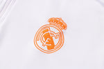 Conjunto Real Madrid 21/22 Branco - Adidas - Com Ziper - Vilas Store