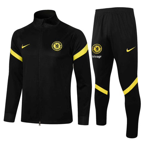 Conjunto Chelsea 21/22 Preto - Nike - Com Fecho - Vilas Store