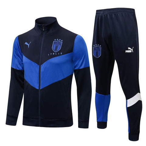 Conjunto Itália 21/22 Azul - Puma - Com Fecho - Vilas Store