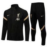 Conjunto Liverpool 21/22 Preto - Nike - Com Fecho - Vilas Store