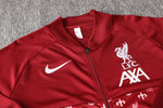 Conjunto Liverpool 21/22 Vermelho - Nike - Com Fecho - Vilas Store