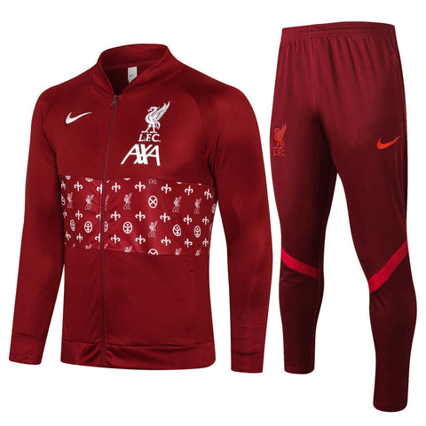 Conjunto Liverpool 21/22 Vermelho - Nike - Com Fecho - Vilas Store