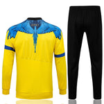 Conjunto Napoli 21/22 Amarelo e Preto - Kappa - Com Fecho - Vilas Store