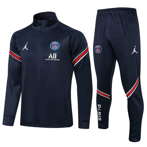 Conjunto PSG 21/22 Azul - Nike - Com Fecho - Vilas Store