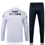 Conjunto PSG 21/22 Branco e Azul - Nike - Com Ziper - Vilas Store