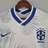 Camisa Seleção Brasil Fourth 2022 Nike - Branco - Conceito Floresta Amazônica - Vilas Store