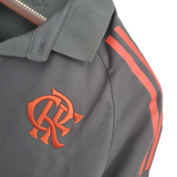 Camisa Polo Flamengo Cinza - Masculina - Vilas Store