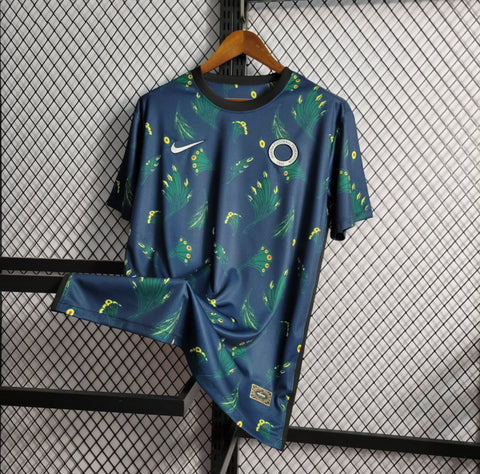 Camisa Seleção Nigéria 22/23 Nike - Azul - Vilas Store