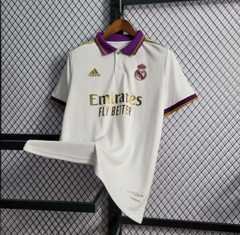 Camisa Real Madrid 22/23 Adidas - Branca - Vilas Store