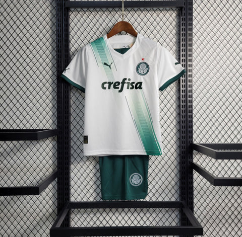 Kit Infantil Palmeiras 23/24 Puma - Branco - Vilas Store