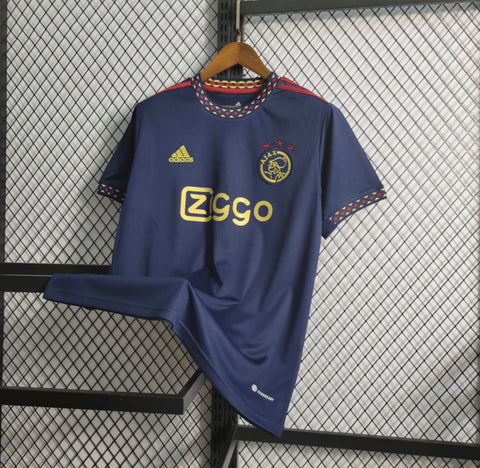 Camisa Ajax 22/23 Adidas - Azul - Vilas Store