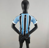 Kit Infantil Grêmio I 22/23 Umbro - Azul - Vilas Store