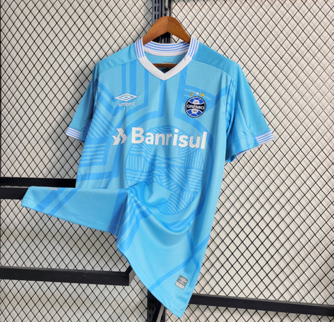 Camisa Grêmio 23/24 Umbro - Tricolor - Azul - Vilas Store