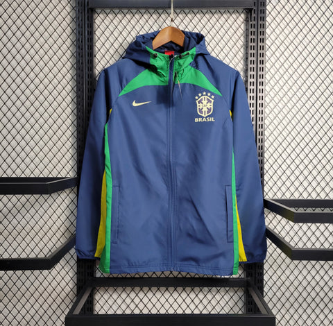 Corta-vento Brasil 22/23 Nike - Azul - Vilas Store