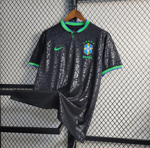 Camisa Seleção Brasil 22/23 Nike - Preta - Vilas Store