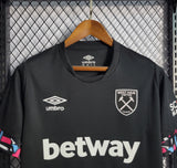 Camisa West Ham United II 22/23 Umbro - Preta - Vilas Store