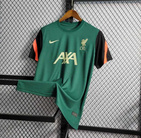 Camisa Liverpool Treino 22/23 Nike - Verde - Vilas Store