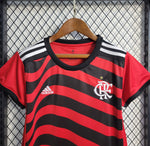 Camisa Feminina Flamengo III 22/23 Adidas - Rubro Negro - Vilas Store