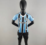 Kit Infantil Grêmio I 22/23 Umbro - Azul - Vilas Store