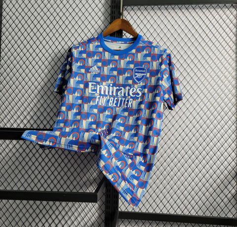 Camisa Arsenal Treino 22/23 Adidas - Azul - Vilas Store