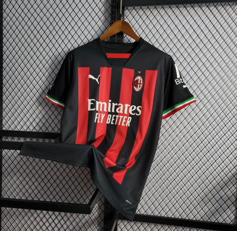 Camisa Milan I 22/23 Puma - Vermelha - Vilas Store
