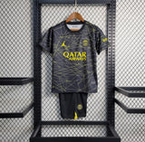 Kit Infantil PSG 23/34 Nike Jordan - Preto - Vilas Store