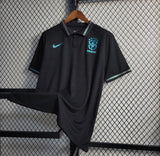 Camisa Polo Brasil Preto - Masculina - Vilas Store