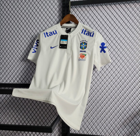 Camisa de Treino Seleção Brasil Nike - Branco - Vilas Store