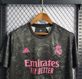 Camisa Real Madrid 20/21 Adidas - Preta e Rosa - Vilas Store