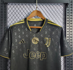 Camisa Juventus Versace 22/23 Adidas - Preta - Vilas Store