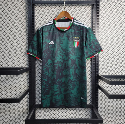 Camisa Seleção Itália 23/24 Puma - Verde - Vilas Store