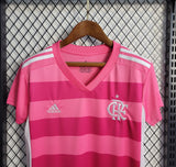 Camisa Feminina Flamengo Rosa 22/23 Adidas - Rubro Negro - Vilas Store