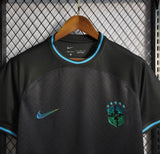 Camisa Seleção Brasil 22/23 Nike - Preta ( Refletiva ) - Vilas Store