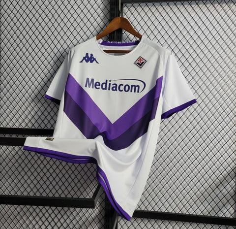 Camisa Fiorentina I 22/23 Kappa - Branco - Vilas Store