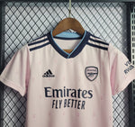 Kit Infantil Arsenal 22/23 Adidas - Rosa - Vilas Store