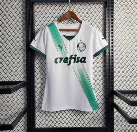 Camisa Feminina Palmeiras II 23/24 Puma - Branco - Vilas Store