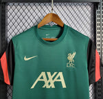 Camisa Liverpool Treino 22/23 Nike - Verde - Vilas Store