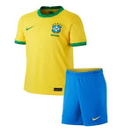 Kit Infantil Brasil 2021 Nike - Amarelo - Vilas Store