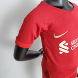 Kit Infantil Liverpool 22/23 Nike - Vermelho - Vilas Store